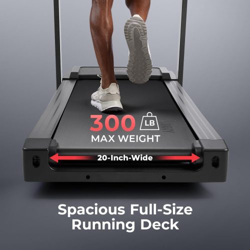 Sunny health fitness Treadmill Elite Smart Auto Incline 20 Deck Treadmill with 300 LB Weight Capacity SF T723016 03