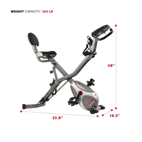 sunny health fitness bike total body bike SF B2710 05