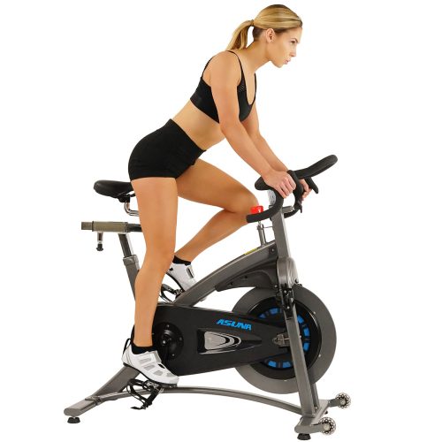 sunny health fitness bikes magnetic belt drive commercial indoor cycling trainer 5100 02