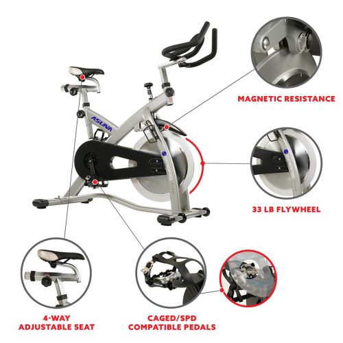 sunny health fitness bikes sabre cycle exercise bike 7100 03