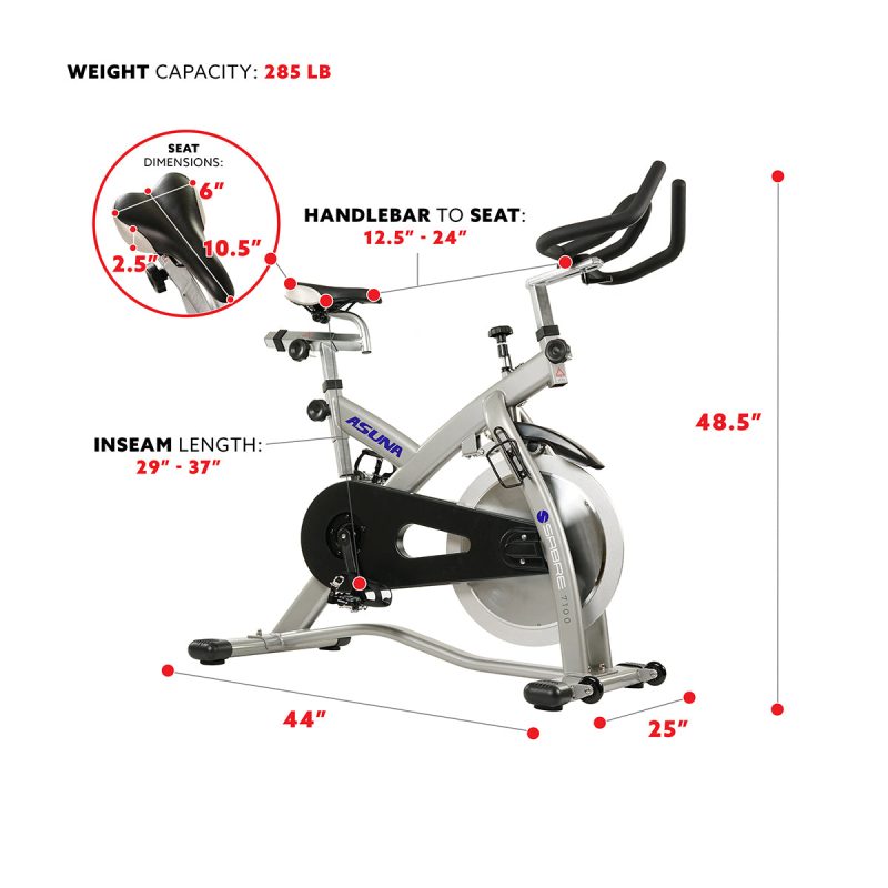 sunny health fitness bikes sabre cycle exercise bike 7100 05