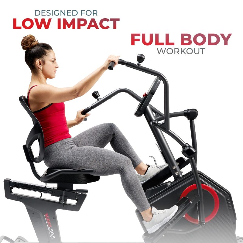 sunny health fitness bikes smart recumbent cross trainer elliptical exercise bike SF RBE4886SMART 05 23d6c25d 89fe 4bf8 a8c0 d7bfd694460f