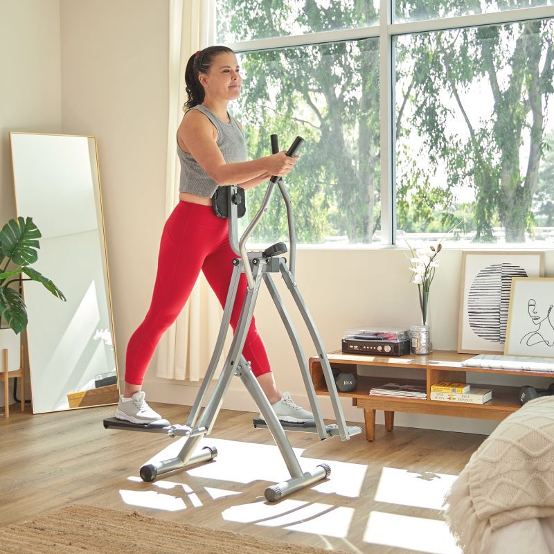 sunny health fitness ellipticals air walk trainer SF E902 09