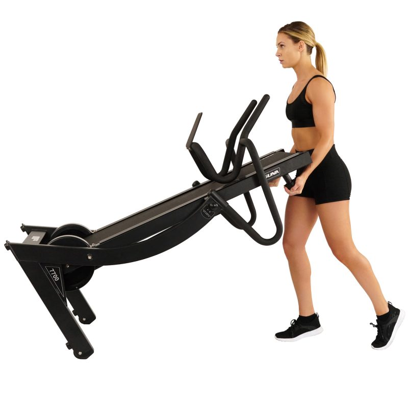 sunny health fitness treadmills cardio trainer manual treadmill adjustable incline magnetic resistance 400 lb capacity 7700 10