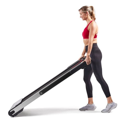 sunny health fitness treadmills space saving treadmill 8730 07