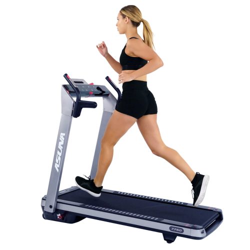 sunny health fitness treadmills spaceflex running treadmill auto incline foldable wide deck 7750 08