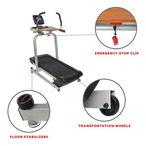 sunny health fitness treadmills treadmill workstation desk auto incline at 40 max wide treadmill USB charging 9700 05